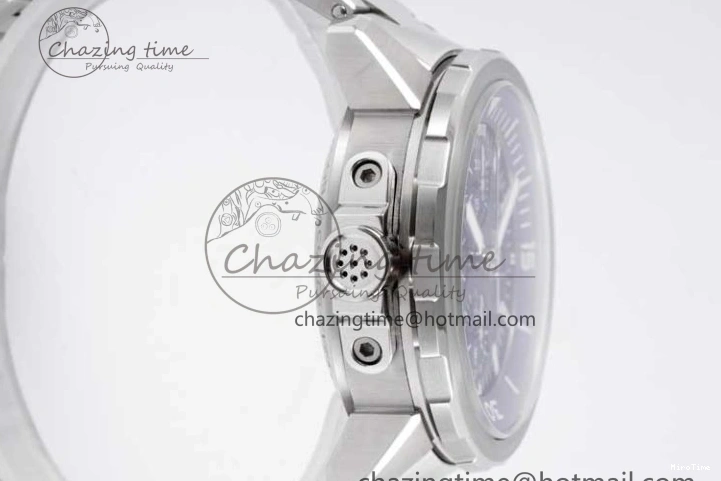 MIROTIME 0123 Aquatimer Chrono SS V6SF 1:1 Best Edition Blue Dial on SS Bracelet A Modern 7032